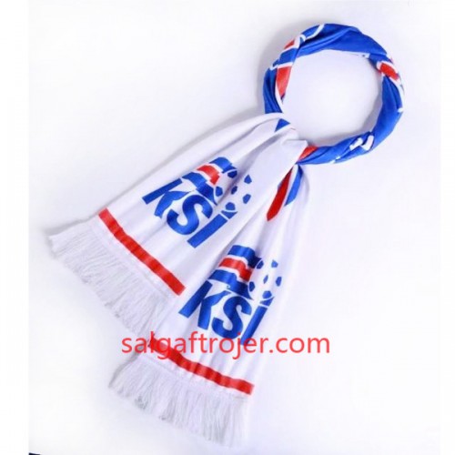 Island VM 2018 Halstørklæde Hvid Island VM 2018 Halstørklæde Hvid